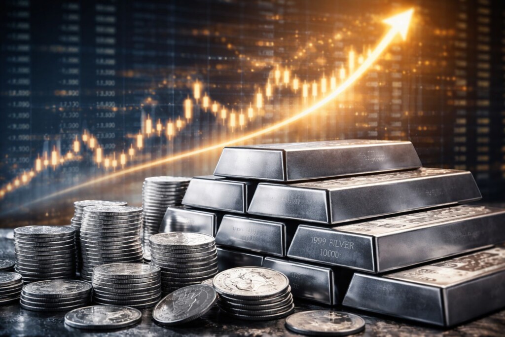 Pourquoi le cours de l’argent a fait +280 % entre 2024 et 2026 ? Pourquoi le cours de l’argent a fait +280 % entre 2024 et 2026 ?